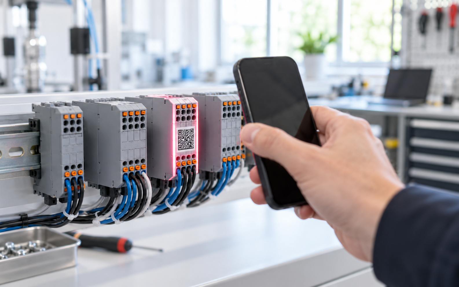 Beckhoff ED Serisi: EtherCAT Terminalde Kalem ve Vida Söküyor