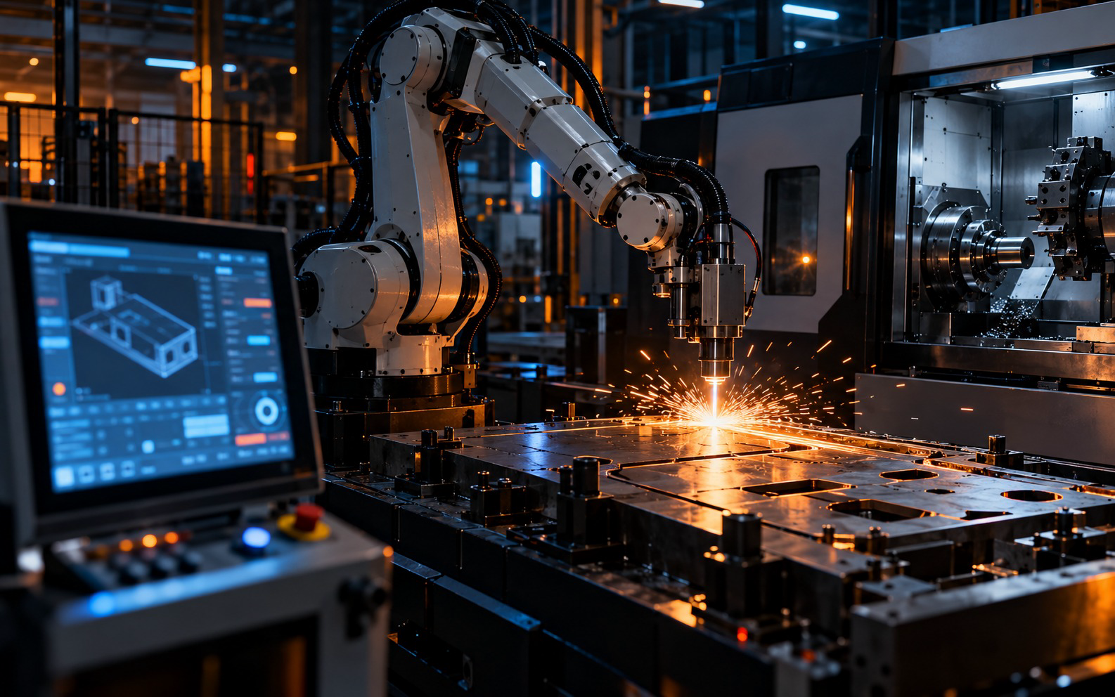Siemens SINUMERIK MTR: CNC Hassasiyeti, Robot Esnekliği